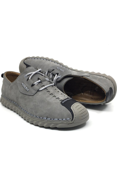 Luis Figo 4485 100% Genuine Leather 45-48- Large Size Men's Orthopedic Shoes