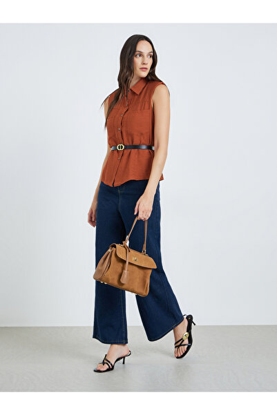 Take Two By Styli Rus Sleeveless Button-Down Shirt