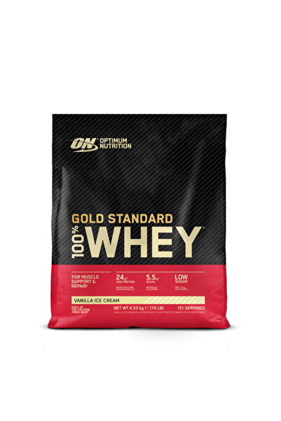 Optimum Nutrition Înghețată de vanilie 100% zer Gold Standard 4540 g