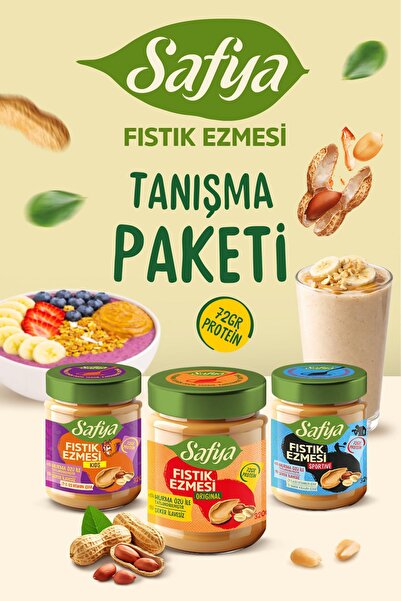 SAFYA Original Fıstık Ezmesi 320 gr x 2 Adet