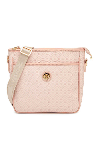 Tergan Pudra Print Kadın Çapraz Askılı Çanta - S26Y1PR09128-S7R