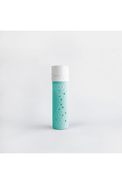 Şans SANS - Vacuum Sealed Glass Travel Bottle 16oz - Glacier Gray