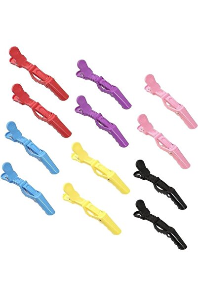 Arabest 12Pcs Professional Makeup Hair Clips,Multi-Functional,for Hair Care P...