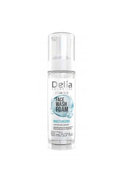 Delia Set 2 x Spuma Curatare Fata Clean Skin, Normalizare & Hidratare, 150 ml