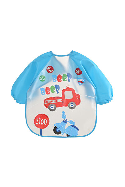 Choice5 0-3year style 4 Waterproof EVA Full Sleeve Baby Bibs Children Apron L...