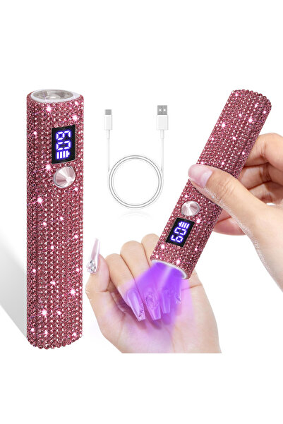 Choice4 USB YZ07-Red-Diamond Portable Quick Dry Nail Dryer Machine Mini UV LE...