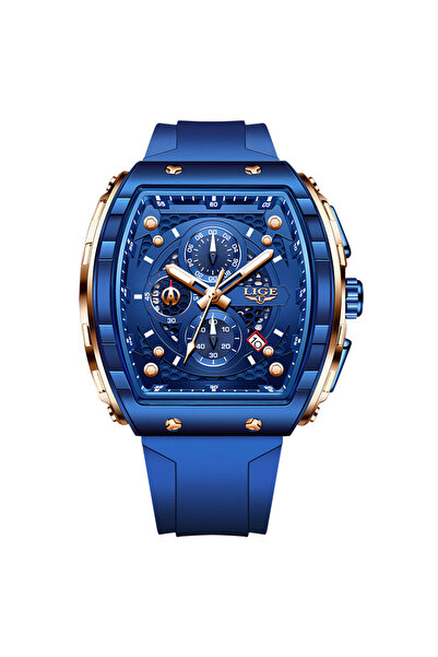 Choice4 LIGE gold blue LIGE Waterproof Watches For Men Original Brand Luxury ...