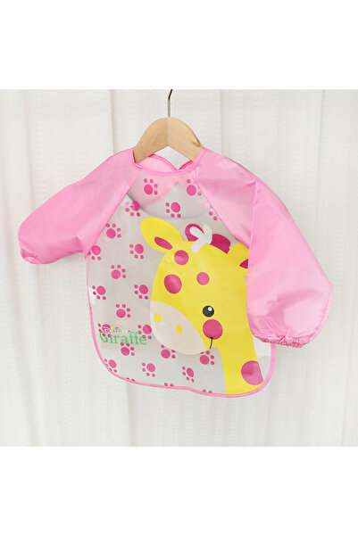 Choice15 0-3year style 10 Waterproof EVA Full Sleeve Baby Bibs Children Apron...