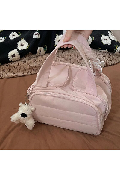 Choice حقيبة مستحضرات تجميل نسائية جديدة باللون الوردي، حقيبة تخزين محمولة، ح...