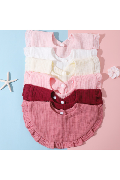 Choice style 1 Random 3pc Baby Bibs Infant Burp Cloths Stuff Feeding Drool Ba...