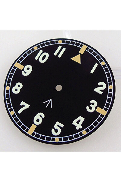 Choice5 مينا ساعة أسود مقاس 33.5 مم، مناسب لحركة NH34 وNH36 وNH35 الأوتوماتيك...