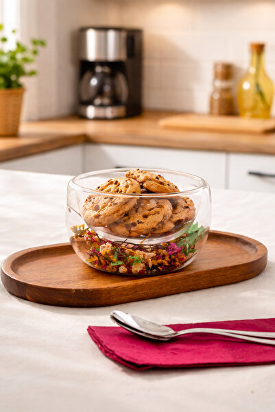Porsima 434 Double Walled Presentation Bowl Presentation Container Snack Bowl...