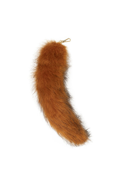 Choice5 سلسلة مفاتيح من فرو صناعي ثعلب، مقاس واحد، ذيل حيوان فروي، قطة، ثعلب،...