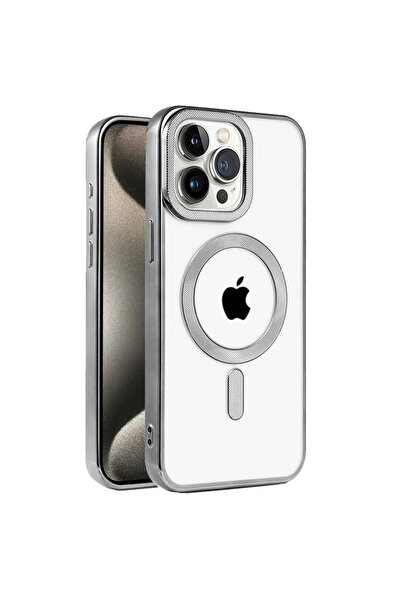 eco port غطاء حماية كرونوس ماجسيف لهاتف آيفون 15 برو - رمادي تيتانيوم