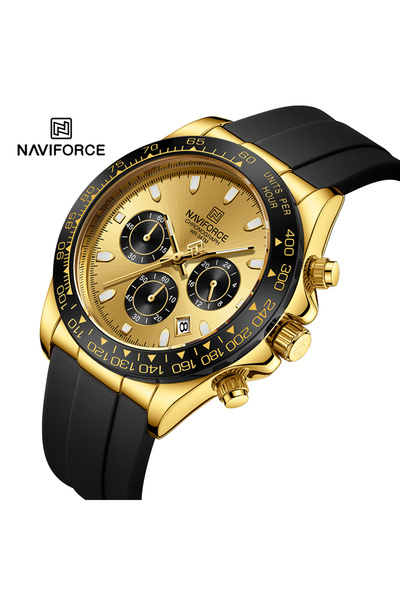 Choice NAVIFORCE No Golden NAVIFORCE NF8054 Original Watches For Men Silicone...