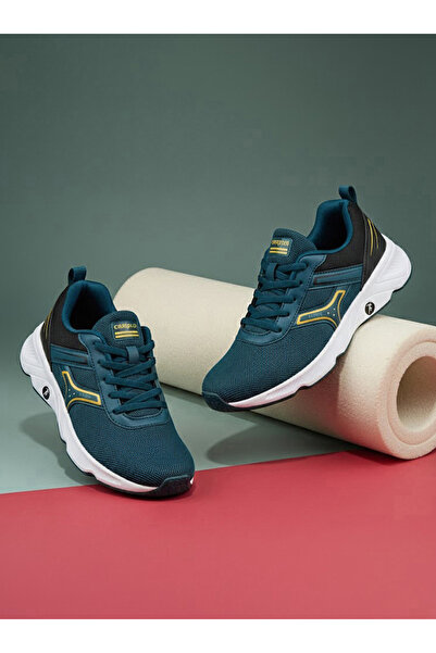 Campus حذاء رياضي أخضر منخفض الرقبة برباط