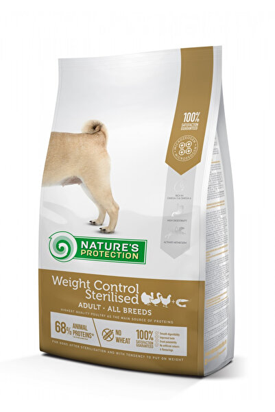 Nature's Protection Dog Adult Sterilised, pui, hrana uscata pentru caini adul...