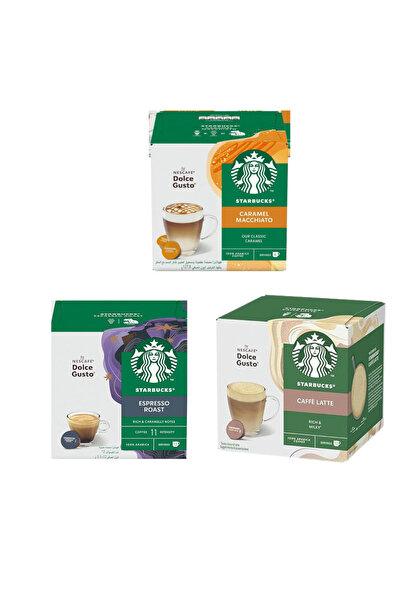 Nescafé Dolce Gusto Starbucks Dolce Gusto Capsules Bundle | Caramel Macchiato...
