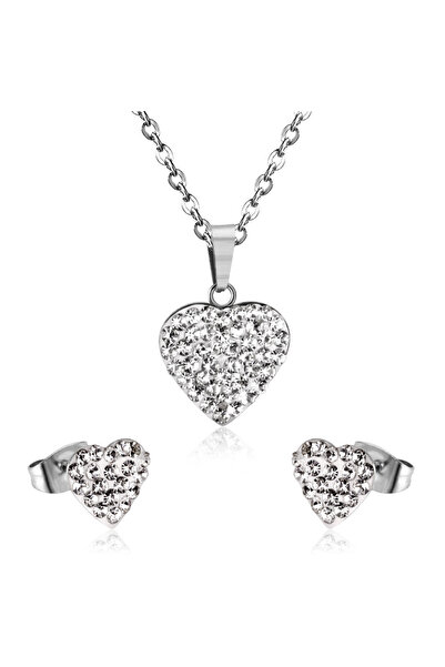 Choice1 SE230501S 8 Simple серьги Cubic Zirconia Pendant Necklace earrings Se...