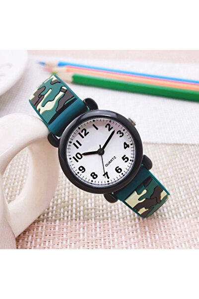 Choice4 jungle Cartoon Small Boy Camouflage Outdoor Sports Watch Children's S...