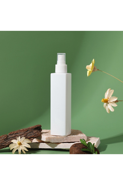 Choice زجاجات بخاخ بلاستيكية بيضاء سعة 200 مل (قطعة واحدة) - 1/10 قطع - فارغة...