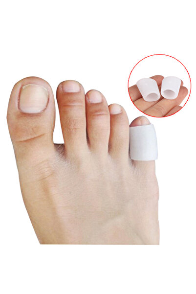 Choice 2 قطعة/الوحدة هلام السيليكون ليتل تو أنبوب الذرة بثور مصحح الخنصر حامي...