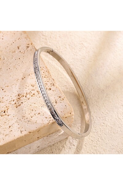 Choice4 Silver Color-4 Yupsk 5Pcs/set Silver Color Stainless Steel Bracelet S...