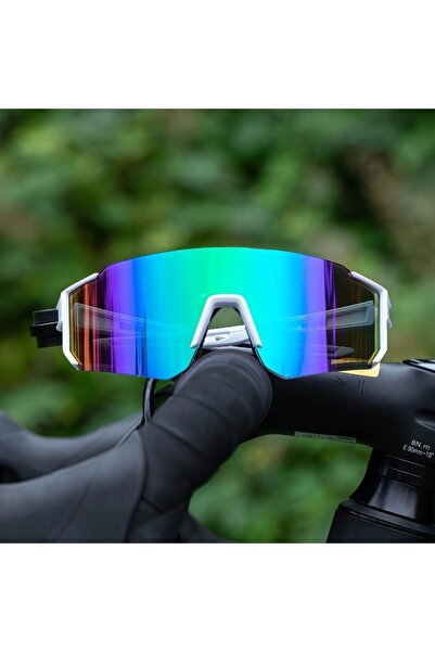 Choice White Green 1 Piece of Men's Large Frame Fashionable Glasses Lightweig...