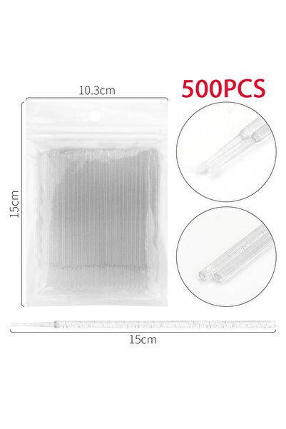 Choice12 Wool Fiber 500 White crystal 500/1000PCS Eyelash Cleaning Brush High...