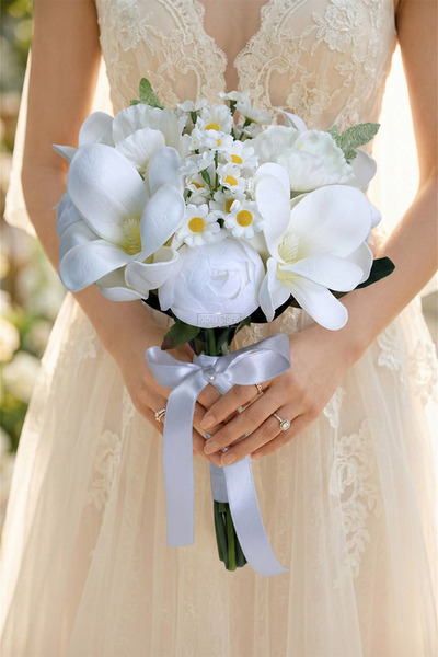 Yapay Çiçek Deposu Victoria Bridal Bouquet Set of 2