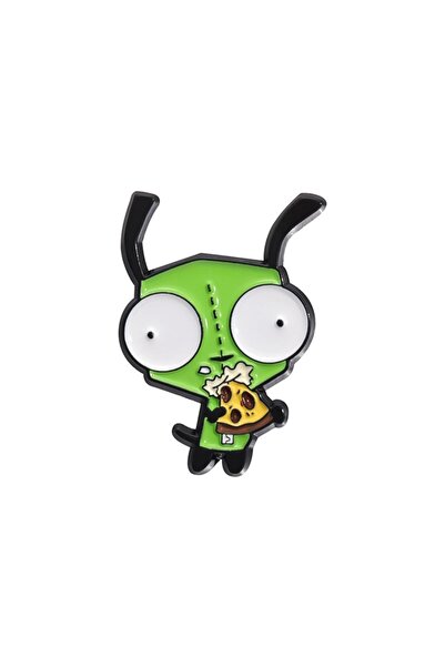 Choice14 مجموعة دبابيس مينا من سلسلة "غزاة زيم" (النمط 14) - دبابيس كرتونية ك...