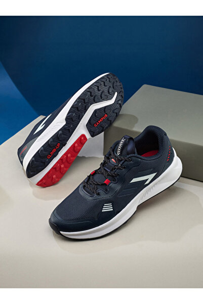 Campus حذاء رياضي أزرق منخفض الرقبة برباط