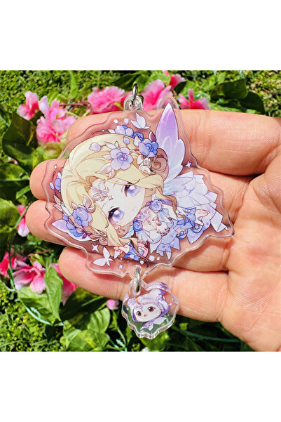 Choice1 3 سلاسل سلسلة مفاتيح تنكرية لشخصيات لعبة الأنمي "إنفينيتي نيكي"