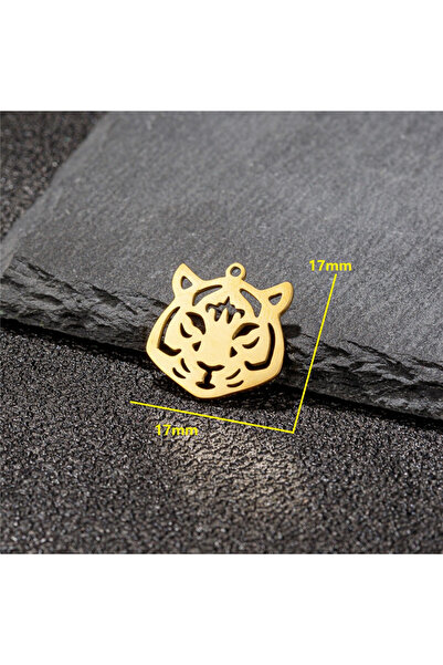 Choice39 قلم صغير من الفولاذ المقاوم للصدأ، فضي اللون، 5 قطع، مزين بتعليقات ح...