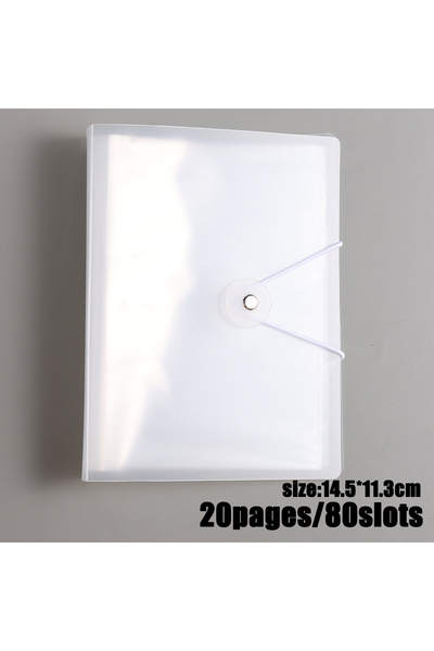 Choice كتاب ملصقات فن الأظافر الشفاف TM-S، كتاب تخزين ملصقات فارغ، كتاب تجميع...