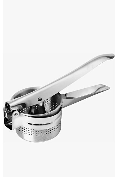 Senz Paslanmaz Çelik Patates Ezici Büyük Hazneli Dayanıklı Pratik Kullanım Pa...