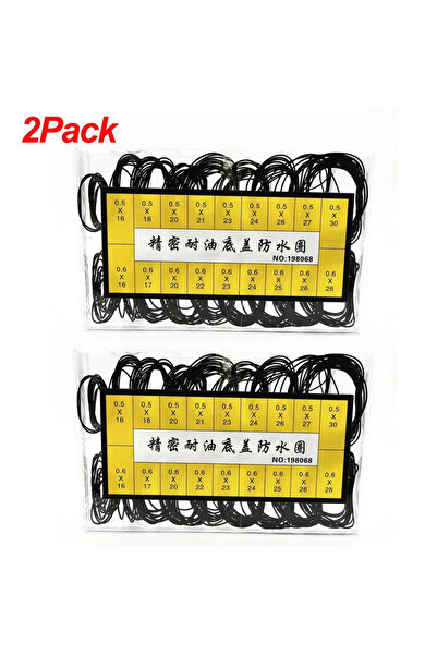 Choice5 B-2PACK حشية ساعة 0.5 مم / 0.6 مم / 0.7 مم / 0.8 مم حشية دائرية مقاوم...