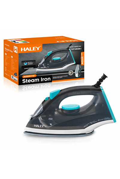 HALEY Steam iron HY-2034, 2000W, ceramic soleplate, vertical steam, 240 ml tank
