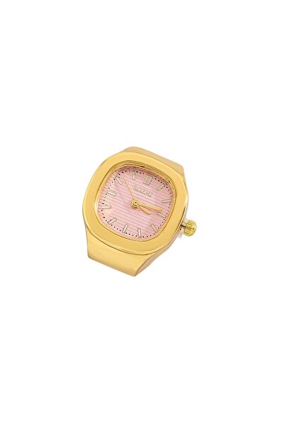 Choice5 One Size Silver Creative finger ring watch mini quartz watch adjustab...