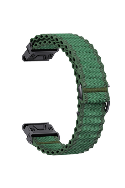 Choice95 مقاس سريع 22 مم، لون أخضر زيتوني، مقاس سريع 22 مم، عرض 26 مم، Fenix8...