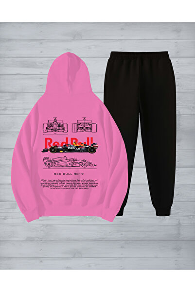 Flaubert Men's Printed Redb Oversized Sweatshirt - Sweatpants 2-Piece Set