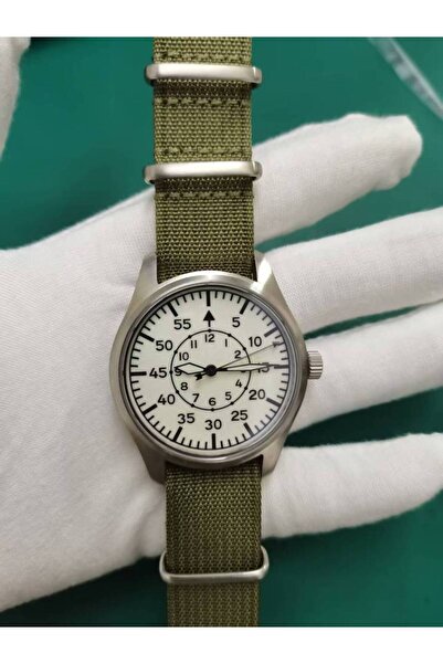 Choice6 ساعة رجالية بيضاء DD40mm Vh31 Beat Quartz، زجاج ياقوتي، مقاومة للماء ...