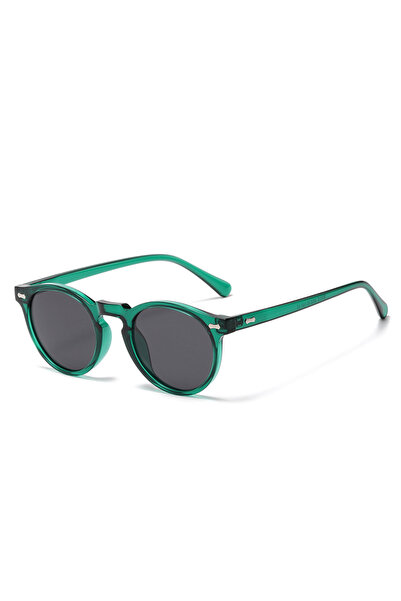 Choice4 Green Black Retro Round Sunglasses Men Women Fashion Small Polarized ...