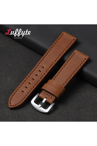 Choice 20mm Light Brown Vintage Leather Watch Strap 18mm 20mm 22mm 24mm Unive...
