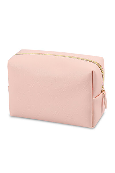 Choice4 Pink-Large 1pcs PU Leather Portable Toiletry Bags Waterproof Travel M...