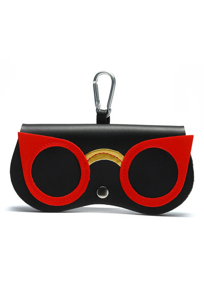 choice2 Black Cat Eye Portable Ladies Glasses Case Sunglasses Storage Bag Fas...