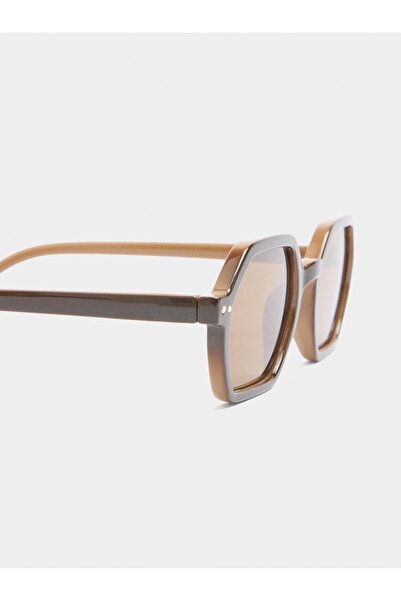 PARFOİS Kadın Sekizgen Çerçeveli Güneş Gözlüğü