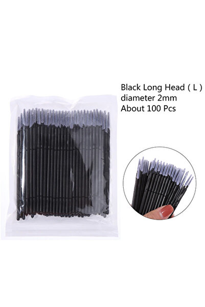 Choice7 A0125-black 100PCS 100Pcs Professional Disposable Eyelash Extension M...