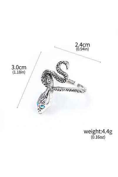 Choice15 R00167 خواتم لعبة دارك سولز للرجال، عتيقة، ندبة شيطان هافل، ثعبان كل...