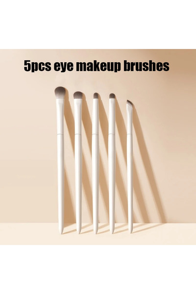 Choice 5pcs 5/6/8/10pcs Natural Eye Makeup Brushes Set Detail Eyeshadow Brush...
